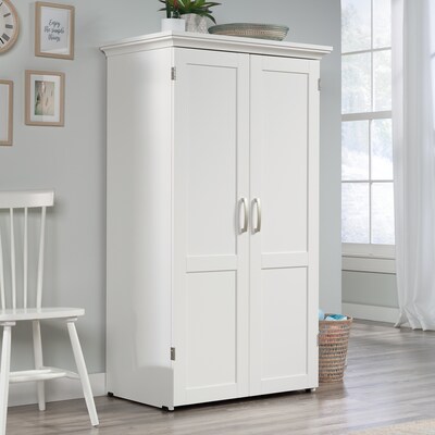 Sauder Select Craft and Sewing Armoire, Soft White (430446)