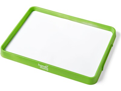 hand2mind Magnetic Activity Tray Dry-Erase Whiteboards, 9.5" x 13", 6/Set (96157)