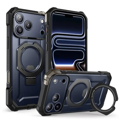 SUPCASE Unicorn Beetle Grip MagSafe Case for iPhone 17 Pro, Shock Absorbing, Black (SUP-iPhone2025Pro-UBGrip-Black)