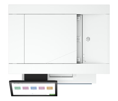 HP LaserJet Enterprise Flow MFP 5602zfw Monochrome All-in-One Laser Printer, Best for Office (675S5A#201)