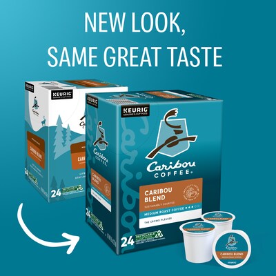 Caribou Blend Coffee Keurig® K-Cup® Pods, Medium Roast, 24/Box (6992)