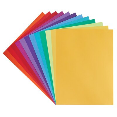 Tru-Ray Color Wheel 9" x 12" Construction Paper, Assorted Colors, 144 Sheets/Pack, 3 Packs/Bundle (PAC6576-3)