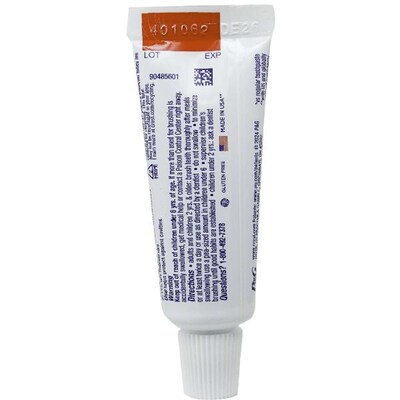 Crest 3D White Toothpaste, 0.85 oz Travel Size Tube, 12 Tubes/Dispensit Box, 12 Dispensit Boxes/Carton