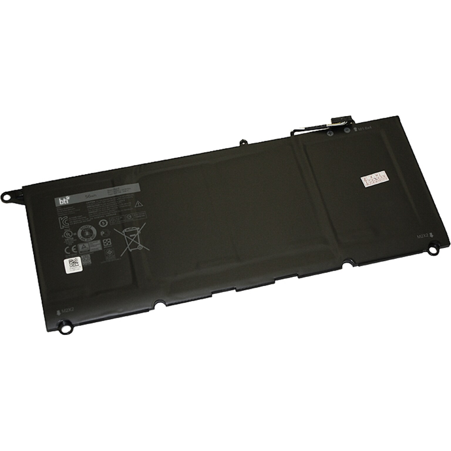 Battery Technology Li-Ion Replacement Battery for Dell XPS 13 (9350), 7370mAh (90V7W-BTI)