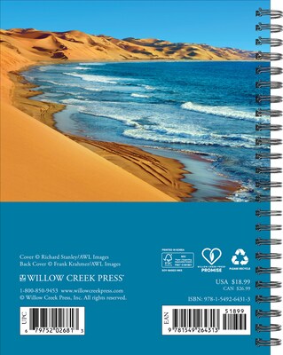 2027 Willow Creek Ah The Beach! 6.5 x 8.5 Weekly & Monthly Desk Calendar (64313)