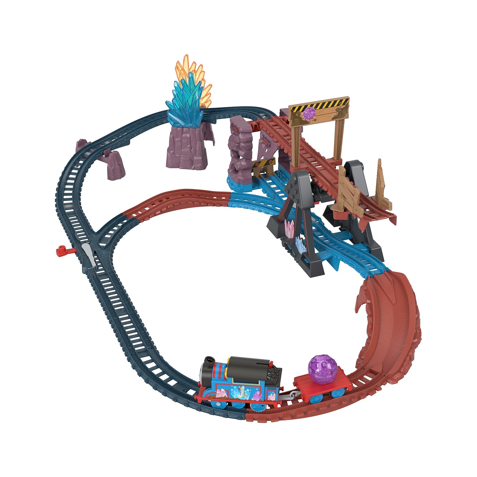 Fisher-Price Thomas & Friends Crystal Caves Adventure Set, Multicolored (HMC28)