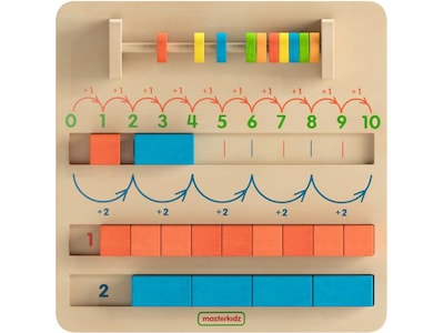 Flash Furniture Bright Beginnings Number Counting Learning Board (MK-MK08787-GG)