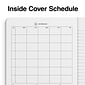 Staples® Composition Notebook, 7.5" x 9.75", Wide Ruled, 100 Sheets, Red (ST55075)