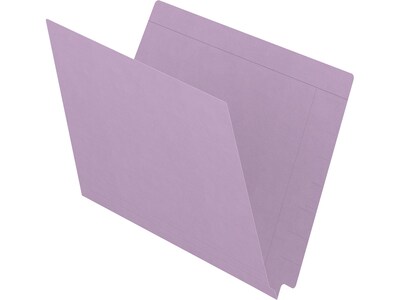 Medical Arts Press Kardex Match Reinforced End Tab File Folder, Straight Cut, Letter Size, Purple, 100/Box (S-09482-PRP)