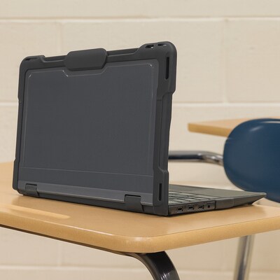 SaharaCase Venture Series Case for Lenovo 300E, 300W, 500W, 500E Chromebook 11.6-inch, Anti-Shock Corners, Clear/Black