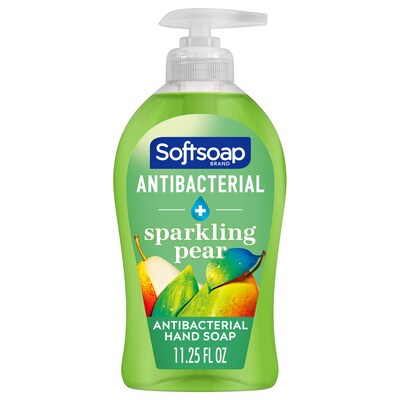 Softsoap Antibacterial Liquid Hand Soap, Sparkling Pear, 11.25 Oz. (US07326A) | Quill