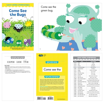 Creative Teaching Sight Word Storybooks Picture Book Set 1, 6 Books/Set (CTP23601)