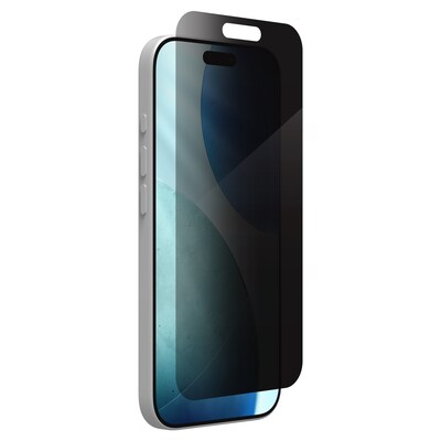 Zagg Glass Elite Privacy Anti-Glare Tempered Glass Privacy Filter & Screen Protector for iPhone 17 (200118655)