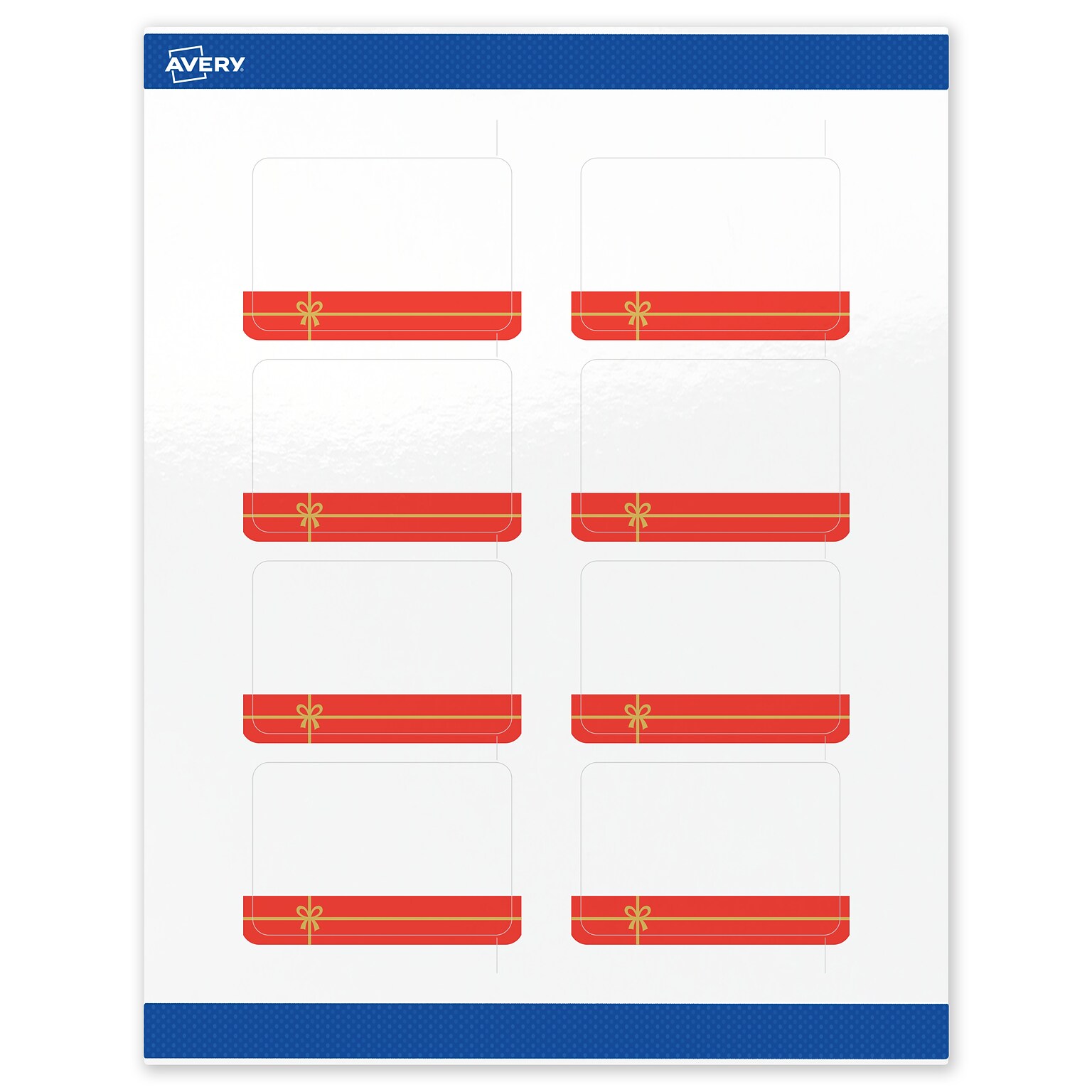 Avery Rectangle Multipurpose Labels, 2 x 3, White, 80/Pack (19479370559)