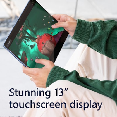 Microsoft Surface Pro 9 13" Tablet, Intel Core i5-1235U Evo, 8GB Memory, WiFi, 256GB SSD, Windows 11 Home, Sapphire (QEZ-00035)