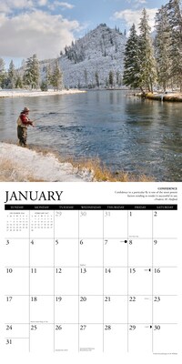 2027 Willow Creek 12" x 12" Monthly Wall Calendar, Assorted Colors (62906)