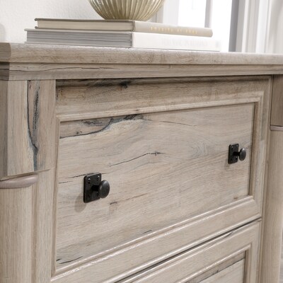 Sauder Palladia 2-Drawer Lateral File Cabinet, Letter/Legal Size, 29.63"H x 36.75"W x 22"D, Split Oak (424812)