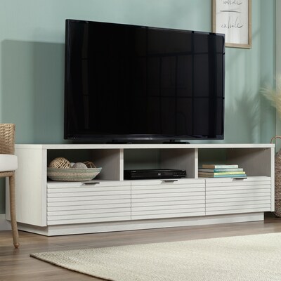 Sauder Harvey Park Credenza TV Stand, Screens up to 70, Glacier Oak (433483)