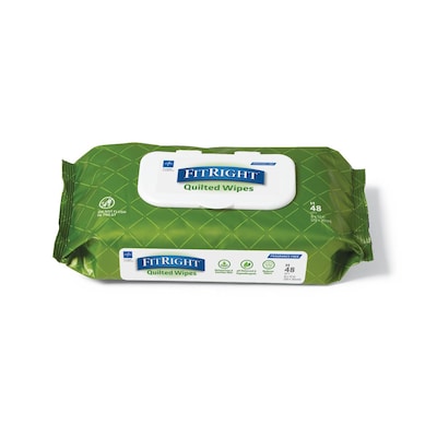 Medline  Wet Bathing Wipes, Aloe Scent, 816/Carton (MSC263754)