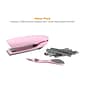 Bostitch No-Jam Desktop Stapler, 20 Sheet Capacity, Pink (B326-PP-VLT-PNK)