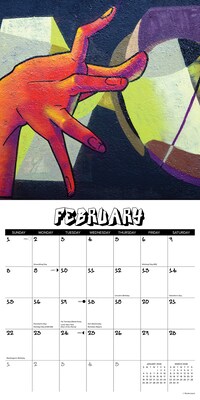 2026 Willow Creek Graffiti 12" x 12" Monthly Wall Calendar (55823)