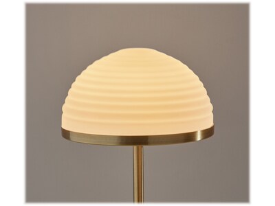Adesso Juliana LED Table Lamp, Antique Brass (5187-21)