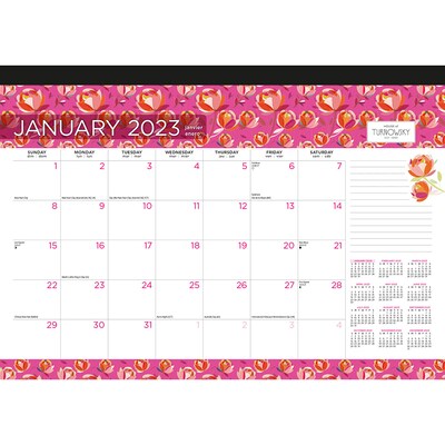 2023 BrownTrout House of Turnowsky 12 x 17 Monthly Desk Calendar, (9781975450106)