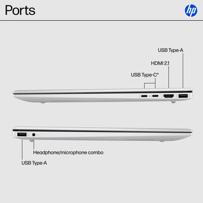 HP Omni Book 5 16" 2K Laptop, Intel Core i5-1334U, 8GB RAM, 512GB SSD, Backlit Keyboard, +19.25 hours battery, Windows 11 Home