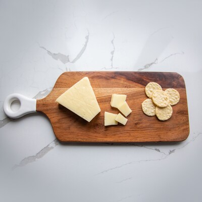 Jeanne Fitz Wood & White Collection Charcuterie Board