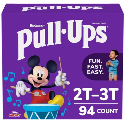 Pull-Ups Potty Training Pants, Boys 2T-3T, 94 CT (45266)