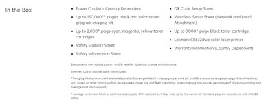 Lexmark CS632dwe Laser Printer, Single-Function, Print (LEX50M0060)