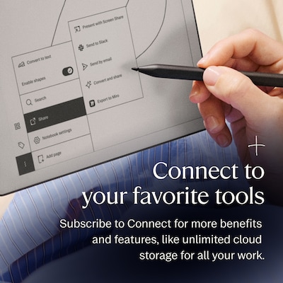 reMarkable Paper Pure 10.3”  Paper Tablet with Marker, Gray (RM92A-1000NW)
