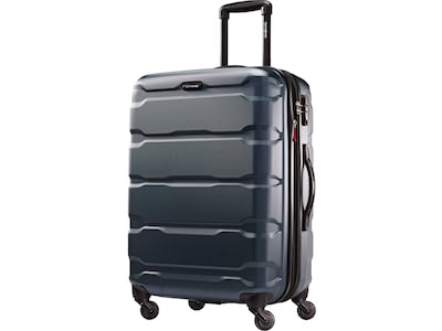 Samsonite Omni PC Polycarbonate 4-Wheel Spinner Luggage, Teal (68309-2824)