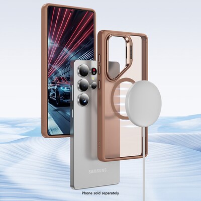 SaharaCase Venture Phone Case for Galaxy S25 Ultra, Shock Absorbing, Desert Brown (CP00757)