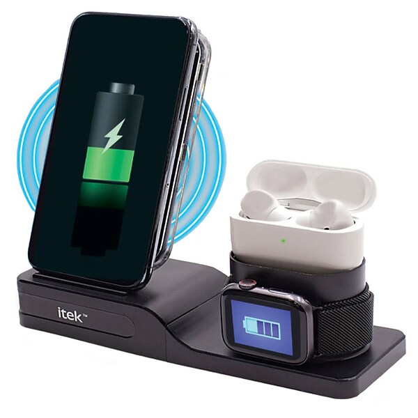 Hinyx Car Phone Holder Wireless Charger, 15W Fast Charging For Magnetic