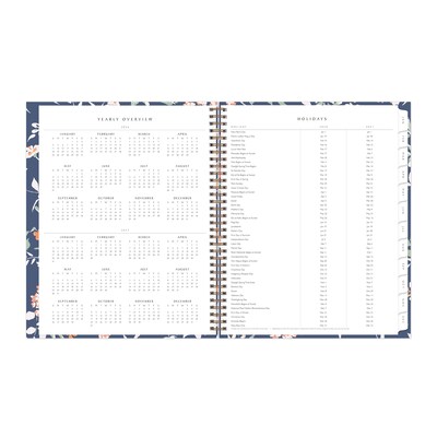 2026 Blue Sky Sustainability Effie Floral 8.5" x 11" Weekly & Monthly Personal Planner (138325-26)