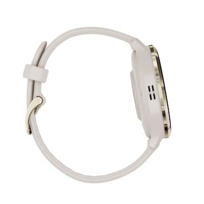 Garmin Venu 3S Smartwatch, GPS, 41mm, Ivory Silicone Band (010-02785-04)
