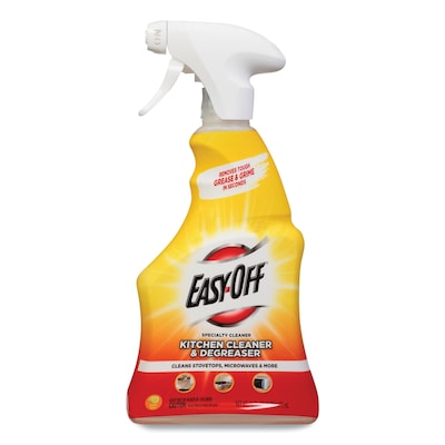 EASY-OFF® Kitchen Degreaser, Lemon Scent, 16 oz Spray Bottle