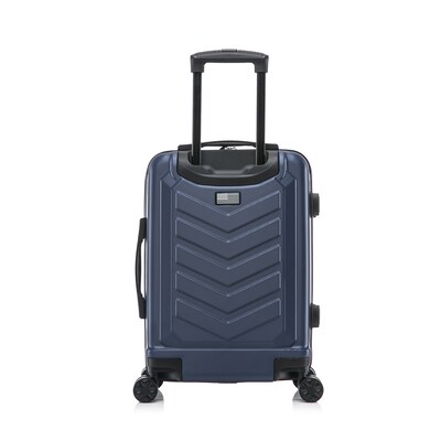 US Army FOX 20" Hardside Carry-On Suitcase, 4-Wheeled Spinner, TSA Checkpoint Friendly, Navy Blue (USLFOX00S-BLU)