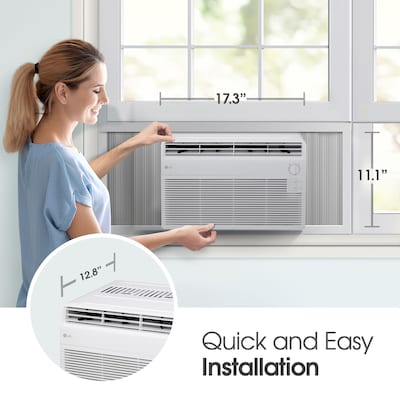 LG 115-Volt 5,000 BTU Window Air Conditioner, White (LW5024)