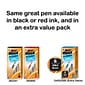 BIC Round Stic Grip Xtra Comfort Ballpoint Pens, Medium Point, Blue Ink, 12/Pack (GSMG11BE)