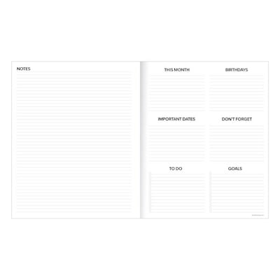 2027 TF Publishing Naval Grid 9 x 11  Monthly Standard Planner, Paperboard Cover, Multicolored (27-4710)