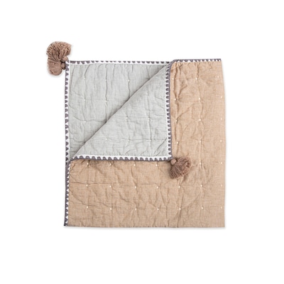 Baby Crane Ezra Quilted Blanket, Copper (BC-110QB)