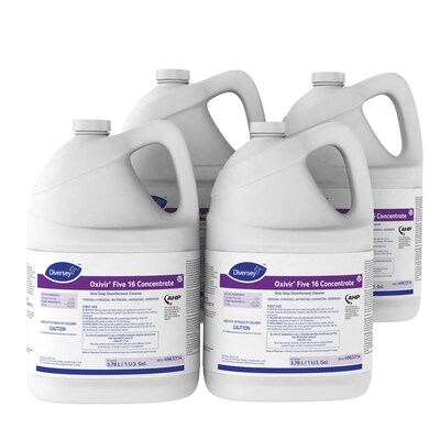 Oxivir Five 16 Cleaner Disinfectant, 128 Oz., 4/Carton (4963314)