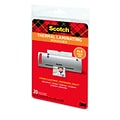 Scotch® Lamination Thermal Laminating Pouches, Photo, 5 Mil (TP590020)