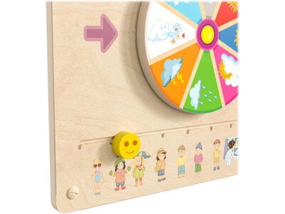 Flash Furniture Bright Beginnings Weather STEAM Wall Activity Board (MK-ME16393-GG)