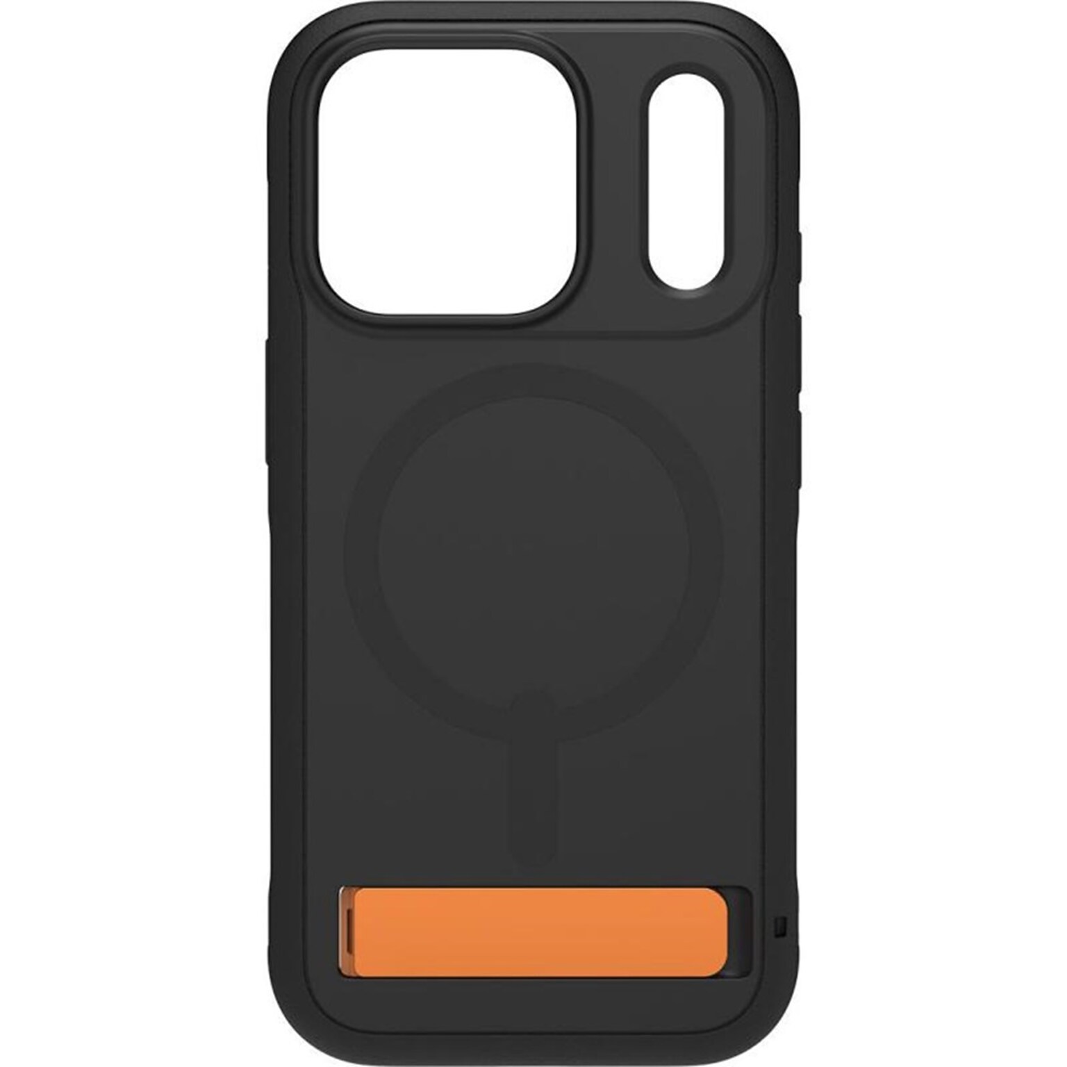 ZAGG Sedona Snap MagSafe Phone Case for iPhone 17 Pro, Shock Absorbing, Flood Black (702319130)