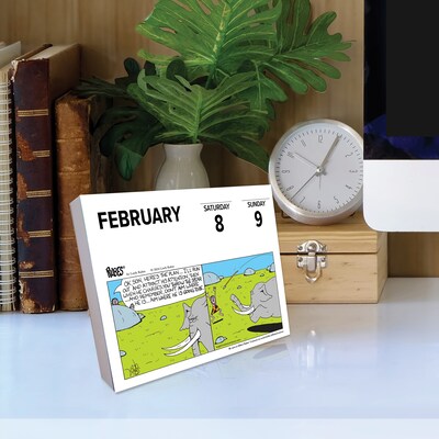 2025 Willow Creek Zoo In A Box 6" x 5.5" Day-to-Day Calendar (41147)