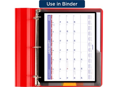 2024 AT-A-GLANCE 11" x 8" Monthly Wall Calendar with Jacket (SK8-00-24)
