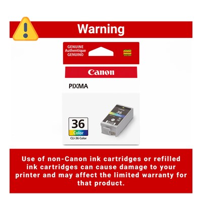 Canon 36 Tri-Color Standard Yield Ink Cartridge (1511B002)